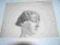 STARY SZKIC RYSUNEK PORTRET Z 1924 ROKU