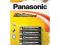 BATERIA AAA LR3 PANASONIC BLISTER 4 SZTUK