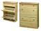 SZAFKA NA BUTY II + 1 SZUFLADA SOSNOWA
