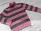 BAWEŁNIANY GOLF W PASKI-104cm