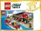 LEGO CITY TERENOWY WÓZ STRAŻACKI z MOTORÓWKĄ 7213