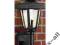LAMPA OGRODOWA LATARNIA SOLAR LED CZARNA B3
