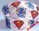 WSTĄŻKA RYPSOWA 22mm SUPERMAN BIAŁA __ PROMOCJA