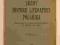 Skrót historii literatury Polskiej - H Lewiński