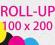 ROLL-UP Jakość ,TERMIN, DRUKARNIA !! 100x200 HIT !