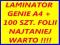 LAMINATOR GENIE A4 + 120 SZT. FOLII NAJTANIEJ!