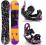 Nowy Snowboard Raven Grid Black 141cm + wiązania