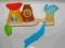 Zestaw Fisher Price Little People kąpiel i gratis