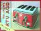 Toster DeLonghi CTO4003 // 1800 W, czerwony