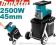 ROZDRABNIACZ DO GAŁĘZI 2500W 45mm UD 2500 MAKITA