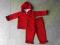 Dres dresik 6-9 m sztruks spodnie bluza z kapturem