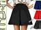 MODNA SPÓDNICZKA KONTRAFAŁDY PIANKA HIT!!! r 134