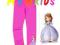 LEGGINSY LEGINSY KSIĘŻNICZKA ZOSIA RÓŻOWE 104