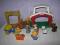 FISHER PRICE LITTLE PEOPLE FARMA WOZ +FIGURKI