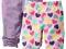 09X083* 2 SZT KOLOROWE LEGGINSY 104/110