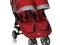 BABY JOGGER WÓZEK CITY MINI DOUBLE CRIMSON/GRAY *