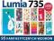 Etui na telefon do Nokia Lumia 735 +2x FOLIA