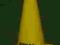 Ronnay pachołek wolnostojący 30 cm żółty