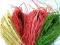 RAFIA NATURALNA DEKORACYJNA  80g ZIELONA