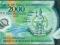 Vanuatu - 2000 Vatu 2014 *  nowe * ptaki * polimer