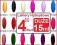 4,50zł/szt PAKIET 10 X LAKIER HYBRYDOWY DUŻE 15ML