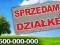 SPRZEDAM DZIAŁKĘ baner 2m/1m banery reklama