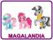 MY LITTLE PONY ZESTAW 3 FIGURKI KUCYKI MLP A2031