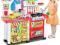 OGROMNA KUCHNIA SKLEP KASA DŹWIĘK ŚWIATŁO 60 elem.