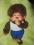 Monchhichi monchichi małpka niebieskooka