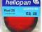 Filtr czerwony 58 mm Heliopan Red 25 Slim