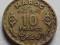 10 franków AH 1371 MAROKO