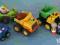 Fisher Price, Tonka,Playskool 6szt auta i ludziki