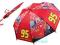 DISNEY CARS parasol parasolka AUTA na deszcz