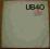UB40 : The Singles Album  ; VG ,Lp, WINYL