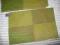 Podkładki na stoł    zielone prostokąt