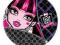 TALERZYKI PAPIEROWE 23cm 8szt MONSTER HIGH urodzin