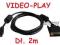 KABEL HDMI-DVI 2m GOLD v1.4b *VIDEO-PLAY WEJHEROWO