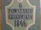 BORTNOWSKI O POWSTANIU KRAKOWSKIM 1846  1950