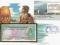 KOPERTA NUMIZMATYCZNA Z BANKNOTEM S. TOME