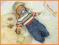 BABY *Świetny komplecik jeansy+body* 50 cm J.NOWY