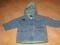 kurtka kurteczka niebieska ciepła  NEXT 6-9 68 74