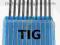 ELEKTRODA WOLFRAMOWA TIG  NIEBIESKA  ALUMINIUM 1,6