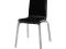 IKEA MARTIN Krzesło do kuchni jadalni CZARNY Wys24