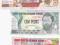 GWINEA BISSAU 50, 100, 1000 Pesos 1.03.1990 UNC