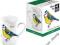 PORCELANOWY KUBEK WILDLIFE - PTAK Sikora Modra