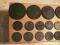 Zestaw monet 21 szt.