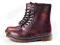 BUTY Glany McArthu martensy burgund SKÓRA WL-04 40