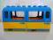 Kabina pociągu pasują do Lego Duplo Jixin