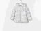 ZARA* babyGILR KURTKA CIEPŁA BEŻ 6-9m. D112