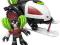 Fisher Price Imaginext Batman BANE + AUTO - SKUTER